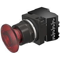 SIEMENS 52BR8KRAB Push Turn PTR,NEMA4X,MTD,XFMR600V,RED,1NO-1NC,LED
