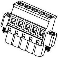 Molex 39537-2015 Pluggable Terminal Blocks 5.08MM EURO PLUG VER ERT ME RWE BLK 15CKT