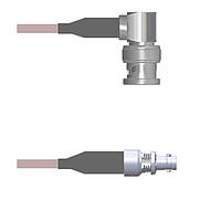 Amphenol Custom Cable Q-0F00S000H120i RF Cable Assemblies BNC-RP/HDBNC-SJB G142 120I
