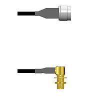 Amphenol Custom Cable Q-2I02P0003120i RF Cable Assemblies N-SP/SMA-RJB G174 120I