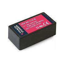 TRACO Power TPP 30-115-D Switching Supplies 30W 15V 2A TH 1.5x2.9 Encap Med PS