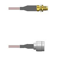 Amphenol Custom Cable Q-3102J000H060i RF Cable Assemblies SMA-SJB/N-SP G142 60I