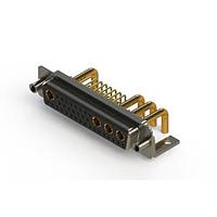 EDAC 630-36W4650-3T6 Mixed Contact D-Sub Connectors Right-angle Power Combo D-Sub Connector