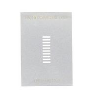 Chip Quik FPC125P010-S Sockets & Adapters FPC/FFC SMT Connector (1.25 mm pitch, 10 pin or less) Stencil