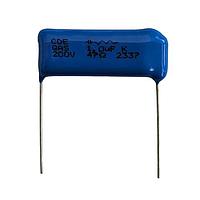 Cornell Dubilier (CDE) QAS504K200D220 Snubber Film Capacitors 0.5uF, 200VDC, 27.5x9.5x16.3mm, 220Ohms