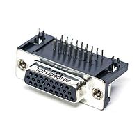 Amphenol Commercial Products L77HDA26SD1CH4R High Density D-Sub Connectors D SUB R/A