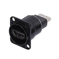 Switchcraft EHHD192B HDMI, Displayport & DVI Connectors EH Series HDMI Feedthru, Blk