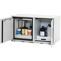 CHC lab K90.060.110.050.UB.2T Combination Safety Cabinet (Left: Flammable, Right: Acid/Alkalinity) (Under bench cabinet, 2 doors)