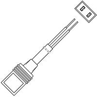 ebm-papst LZ120 Cord Plug and Cord Set, Straight, 24 Inch Cable Length, UL/CSA