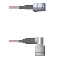 Amphenol Custom Cable Q-2404X000H048i RF Cable Assemblies N-SJ/TNC-RP G142 48I