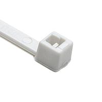 HellermannTyton T30R10C2 Cable Ties Cable Tie, 6" Long, UL Rated, 30lb Tensile Strength, PA66, White, 100/pkg