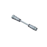Amphenol LTW AB-BD04HL-BDBL-QD003 Sensor Cables / Actuator Cables X-Lok, Standard Size, Plastic, 5A, 04 pins, Male Connector, Female Contact, Straight-to-Straight, Push Lock, Overmolded Double Ended, Length 3000mm, IP68