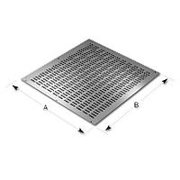 Bud Industries C-14431 Accessories Chassis Accessories Small Rack Mount Chassis Cover, Ventilated, 8 x 17"