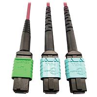 Tripp Lite N846D-05M-16DMG Fiber Optic Cables 5M 16STRD MPO/APC OM4FIBCBL