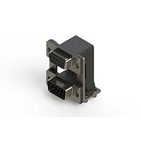 EDAC 664-009-664-04C Dual Port D-Sub Connectors Right-angle Dual Port D-Sub Connector