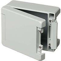 BOPLA 00113225 Enclosures for Industrial Automation ENCLOSURE, BOCUBE ALU, 159 X 128 X 60MM, LT GRA, HINGED LID, FLAT, ALUMINUM, BA 141306-7035