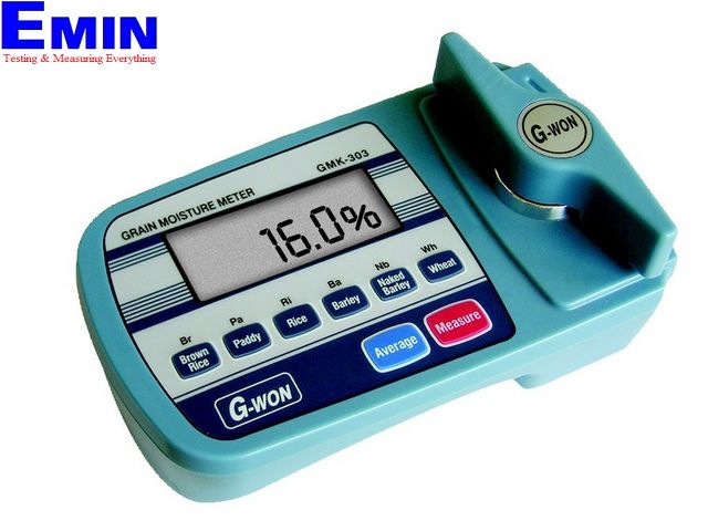 Portable moisture meter used for agricultural materials and crop quality checks
