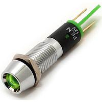 Mallory Sonalert FL1M-8CJ-2-G24V Indicators LED GRN 8MM NUT 24VAC/DC