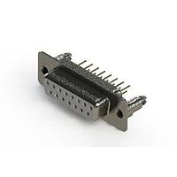 EDAC 628-M15-221-WN5 D-Sub Connectors - Standard Density Vertical Machined D-Sub Connector