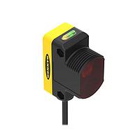Banner Engineering QS30ELVCQPMA Photoelectric Sensors WORLD-BEAM QS30 Series Clear Object Sensor; Range: 100 mm-2 m; Input: 10-30 V dc; Rating: IP67; Output: Bipolar (NPN & PNP); 150 mm (6 in) 5-pin M12 PUR Pigtail QD