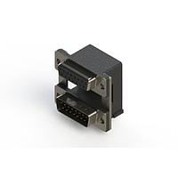 EDAC 664-015-664-00A Dual Port D-Sub Connectors Right-angle Dual Port D-Sub Connector