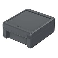 BOPLA 96013224 Enclosures, Boxes, & Cases ENCLOSURE, BOCUBE, 151 X 125 X 60MM, RAL 7024, POLYCARB V0, GRAPHITE GRAY, B 141306 PC-V0 7024