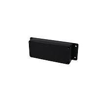 Bud Industries AN-2815-AB Electrical Enclosures Aluminum Enclosure with Mounting Flanges Black (5.9 X 2.5 X 1.5 In)