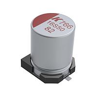 KEMET A766KE567M0GLAE022 Aluminum Polymer Capacitors 4Volt 560uF SMD 5KHr ESR=22 mOhms