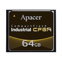 Apacer AP-CF004GRBNS-NRG Compact Flash Cards Industrial CF6A SLC 24nm Non-DMA Non-Removeable 4GB