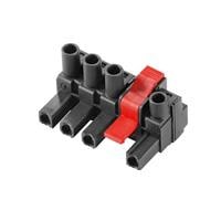 Pluggable terminal block components used for removable electrical connections
