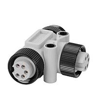 PHOENIX CONTACT 1351107 Circular Metric Connectors SAC-5P-MINT/2XMIN DN US