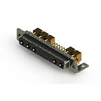 EDAC 630-17W5240-7TC Mixed Contact D-Sub Connectors Right-angle Power Combo D-Sub Connector