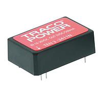 TRACO Power TEN 3-2415N Isolated 3W DC/DC Converter isolated, regulated in a PCB Mount Plastic Case