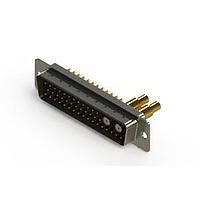 EDAC 627-43W2622-5T1 Mixed Contact D-Sub Connectors Vertical Combo Dsub