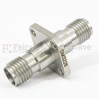 Fairview Microwave SM3228 2.92mm Female to 2.92mm Female 4 Hole Flange  Adapter (40 Ghz)