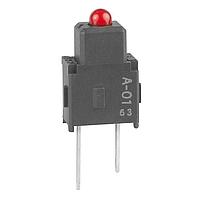 NKK Switches A01PC LED RED LED INDICATOR STRAIGHT PC MNT