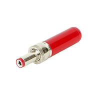 Switchcraft 768K Plugs 2.1mm Locking Plug Red Tip Red Handle
