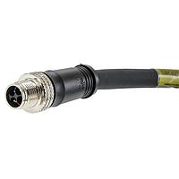 Molex 120501-0001 Double Ended M12 Pwr DE Crdst 4P FEMSrtMale 14AWG 1m