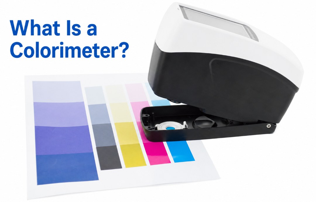 Colorimeter used for industrial color measurement