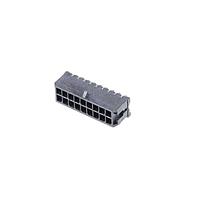 Molex 43045-1821 Shrouded Microfit 3.0 RA PTH clip DR Tin 18 Ckt