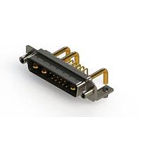 EDAC 629-13W3250-2TD Mixed Contact D-Sub Connectors Right-angle Power Combo D-Sub Connector