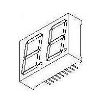 Lumex LDD-C814RI Numeric Display .8" Dual Num Red