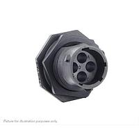 Eaton Souriau-Sunbank UTSX7104P Receptacles Jam nut receptacle, without backshell, for 4 male contacts, IP68/69K