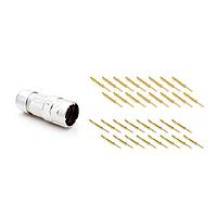 Amphenol SINE Systems MA5CAP1600-S3-KIT Standard Circular Connector 16 position straight plug connector kit, Checkmate , P type, counter-clockwise insert 11-15mm cord grip, male contacts included