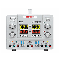 PINTEK PW-5003 DC Power Supply (30V/3Ax2 + 5V/3A)