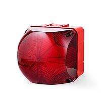 Auer Signal 874162405 LED Steady / Flashing Beacon QDS LED steady/flashing beacon 24 V AC/DC red, red (RAL 3000)