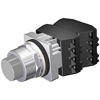 SIEMENS 52PM8B6D Pushbutton PUSHBUTTON,MOM,GRY,EXTENDED,2POS,4NO-4NC