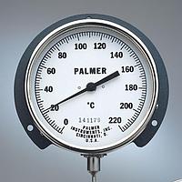 Palmer Wahl 60B6 Mount Direct Drive Dial Thermometer (Capillary Length: 6 Feet (1828 mm))