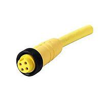 Eaton CSMS4F4CY1602 Sensor Cables / Actuator Cables CORDSET,MINI,STRAIGHT FEMALE,4P,16GA