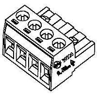 Molex 39520-5003 Plugs 5.0MM EURO PLUG RA G URO PLUG RA GRN 3CK